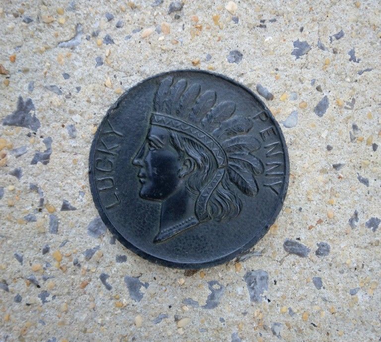 Vintage New Orleans Lucky Penny Souvenir Penny 