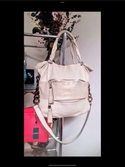 NEW B. Makowsky Leather Convertible/Crossbody Bag