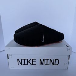 Nike Mind 001 Slide Black Chrome 8W
