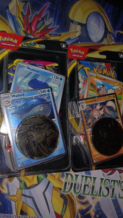 Pokemon Mega Evolution Blister Bundle Wailord/Wailmer & Lycanroc/Rockruff