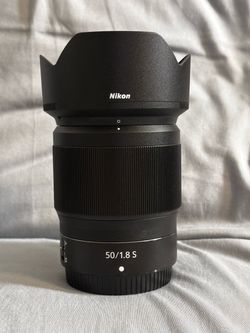 Nikon Z 50mm f1.8 S lens