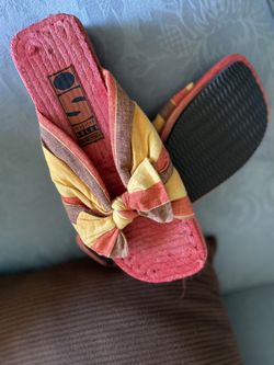 Unique Wood Base Sandal