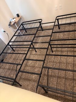 King size metal bed frame