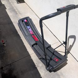 Cross-Country Ski Style Exercise Machine – Folding, No Power Needed (Counter Works)