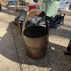 Decorative Antique Bucket