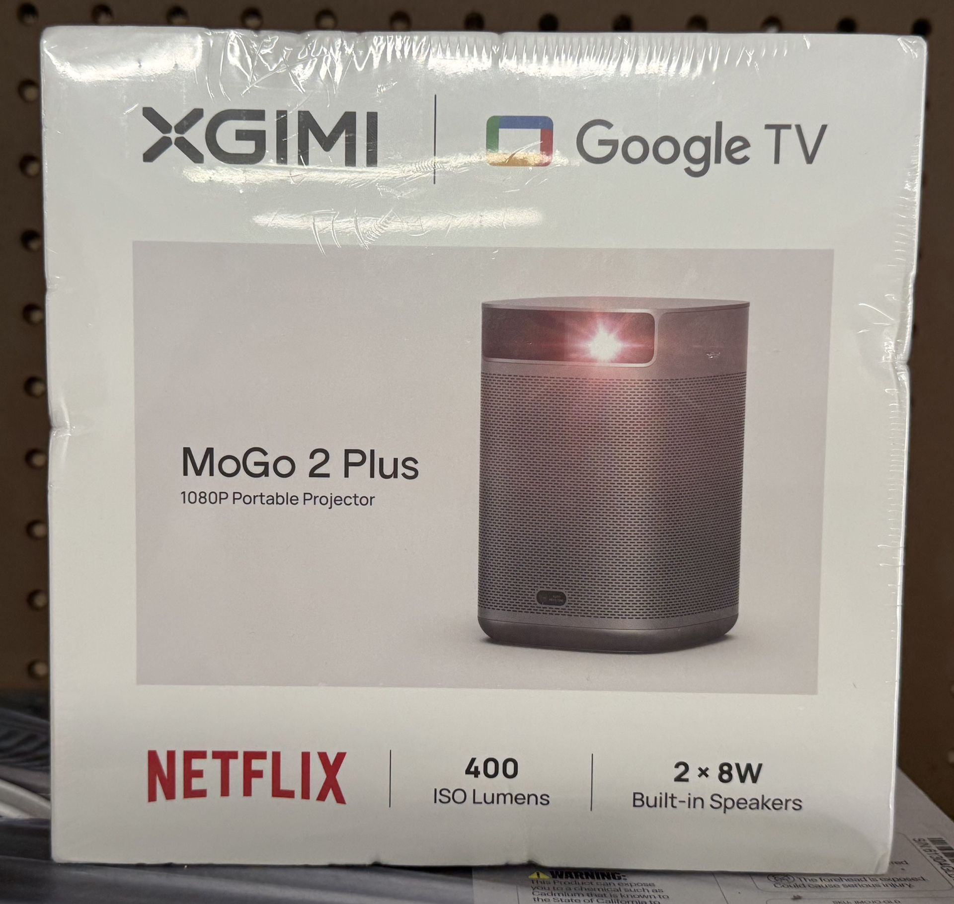 NEW! XGIMI/Google TV MoGo 2 Plus 1080P Portable Projector