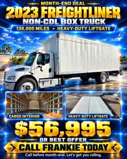 2023 Freightliner Non-CDL Box Truck