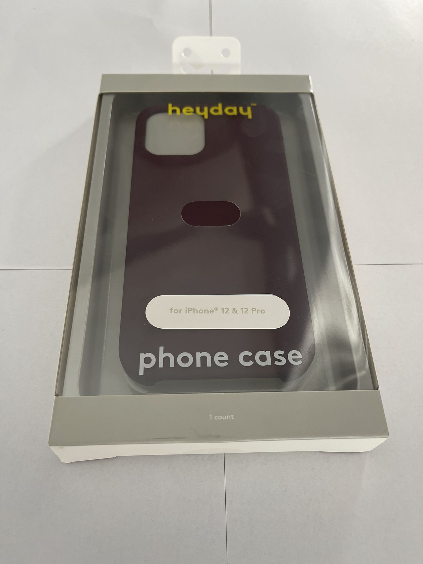 iPhone 12 And 12 Pro Case - Maroon (Silicone)