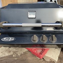 BBQ Grill Turbo Barbecues Galore 3 Burner