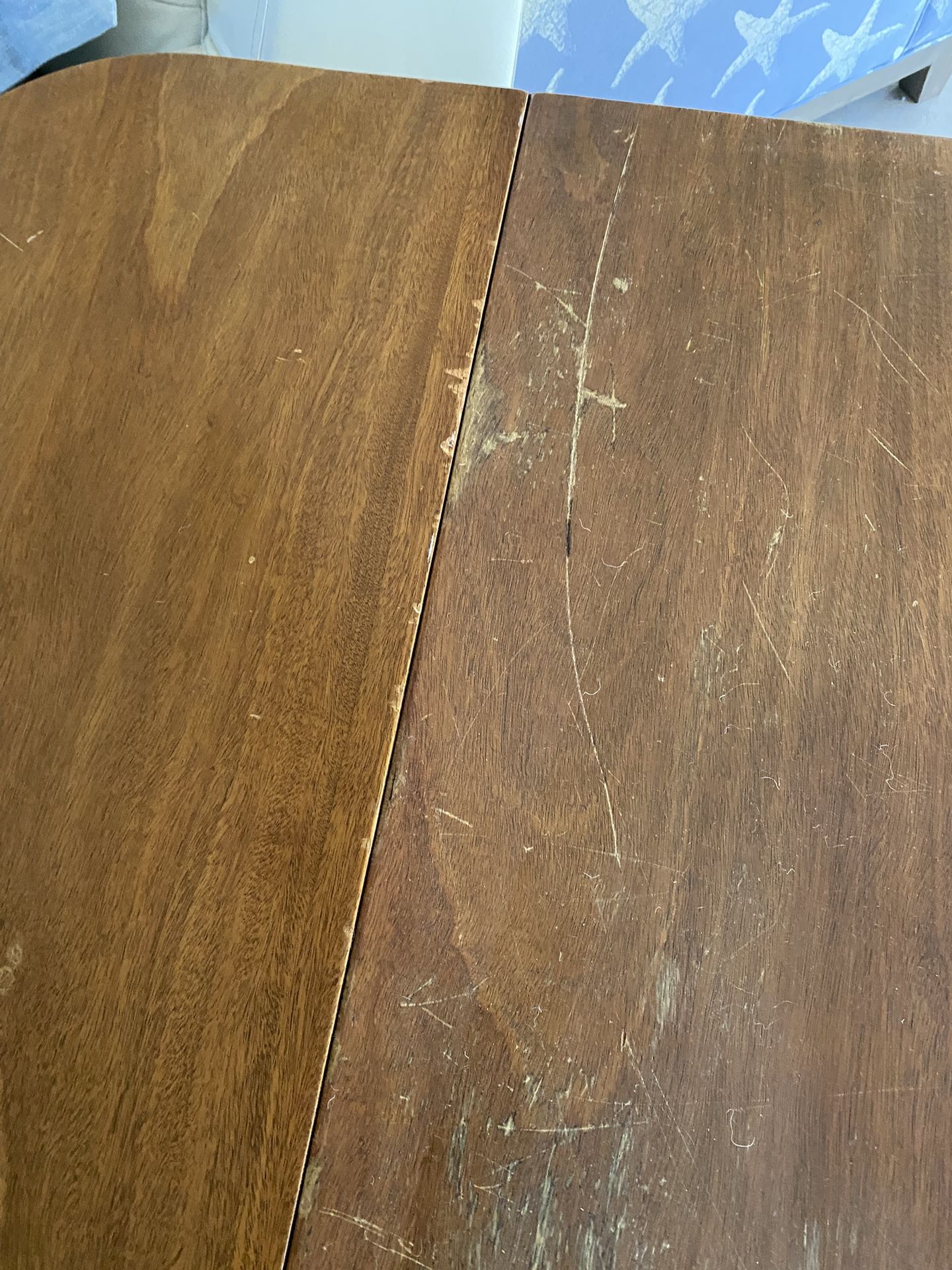 Vintage 1937 Wood Table —-$55