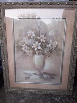 Framed Pictured