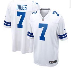 Trevon Diggs Stitched Jersey Medium 