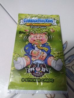 Garbage Pail Kids 35th Anniversary Sticker Cards Pack
