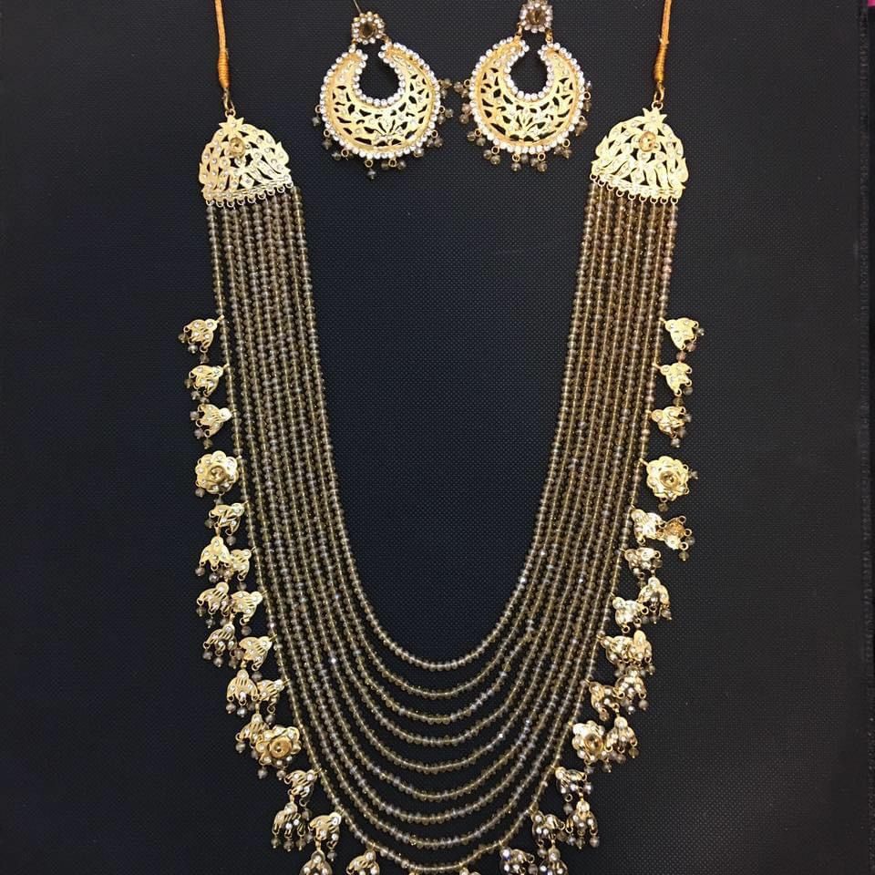 Indian Traditional Jewelry Necklace Set