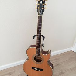 Acoustic & Electric Guitar With AMPS 