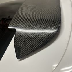 CARBON FIBER SPOON STYLE SPOILER FITS 92-95 CIVIC HATCHBACK