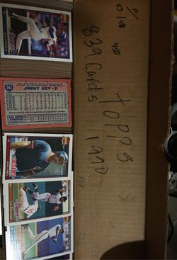 Baseball cards topps 1990 839 cards