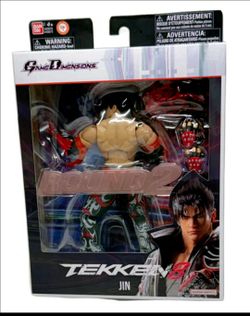 JIN TAKKEN Action Figure New Unopened Game Dimensions