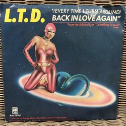 L.T.D. “Back In Love Again” 7” Single 