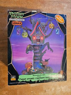 Halloween Lemax Spooky Town Hungry Tree House 64427