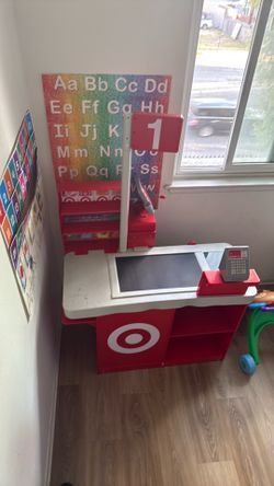 Target cashier toy store