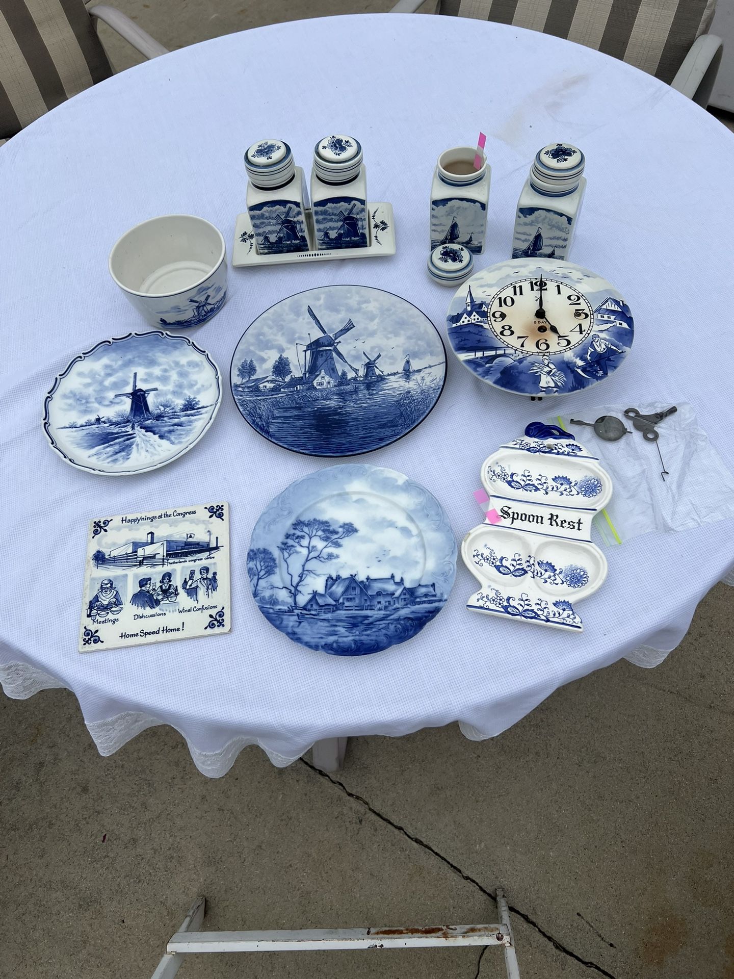 Delft Blue Glass Collection