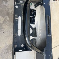 Genright Jeep JK Winch front bumper with Trail Stinger - Aluminum