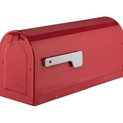 Mailbox, Medium, Red