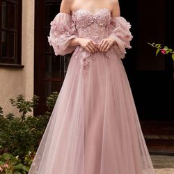 Strapless Prom Dress | Ladivine By Cinderella Divine