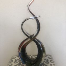 Glass sculpture- Calypso Multi Color Murano Glass Sculpture