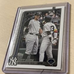 Topps Yankees Baseball Card