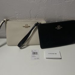 3 Coach Wristlets