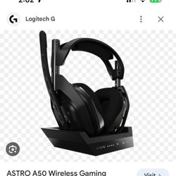 Logitech Astro A50 Wireless Headset And Dock