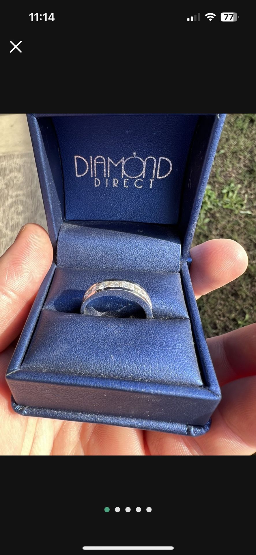 Diamond Wedding Band