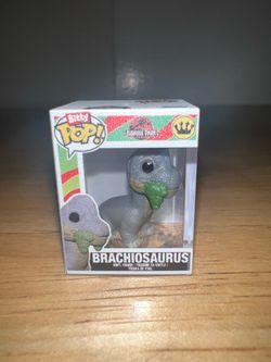 BITTY Brachiosaurus 1-Inch Funko Pop Jurassic Park Dinosaurs World Movies Vinyl Films Spielberg
