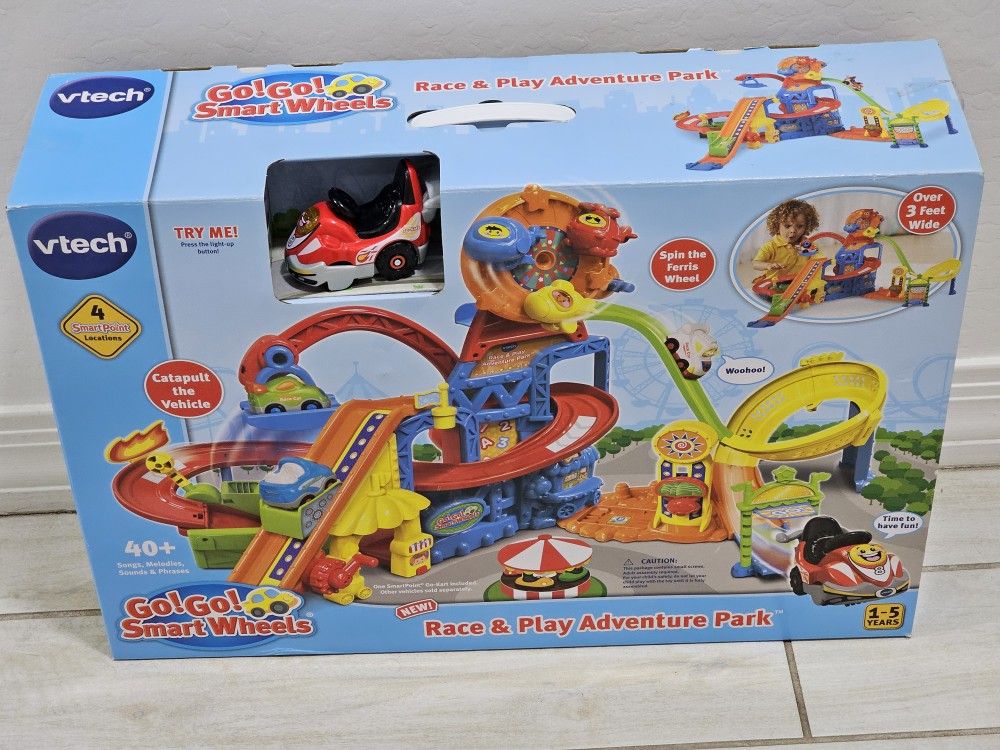 Vtech Go! Go! Smart Wheels Race and Play Adventure Park Playset