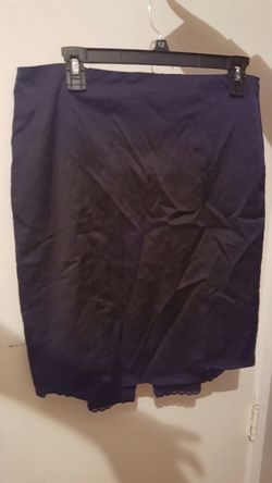 Black bebe skirt