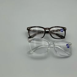 Lot Of 2 Unisex Reading Glasses
