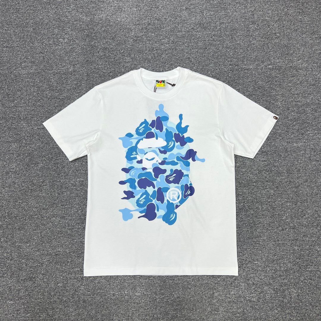 BAPE SHIRT BLUE CAMO