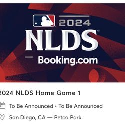 Padres NLDS Game 1
