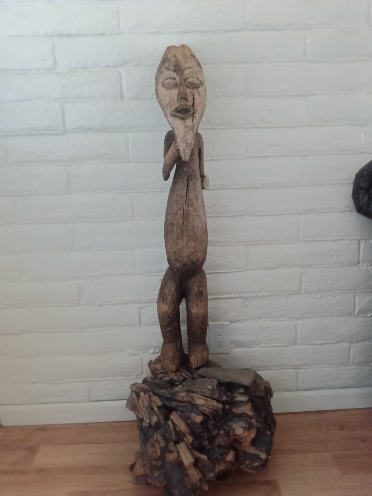 West African oceanic art statue