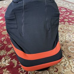 Black Infant Car Seat Jacket Cover 