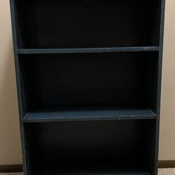 Blue Bookcase 