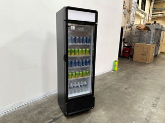 NSF Single Glass Door Commercial Refrigerator LSC-235W