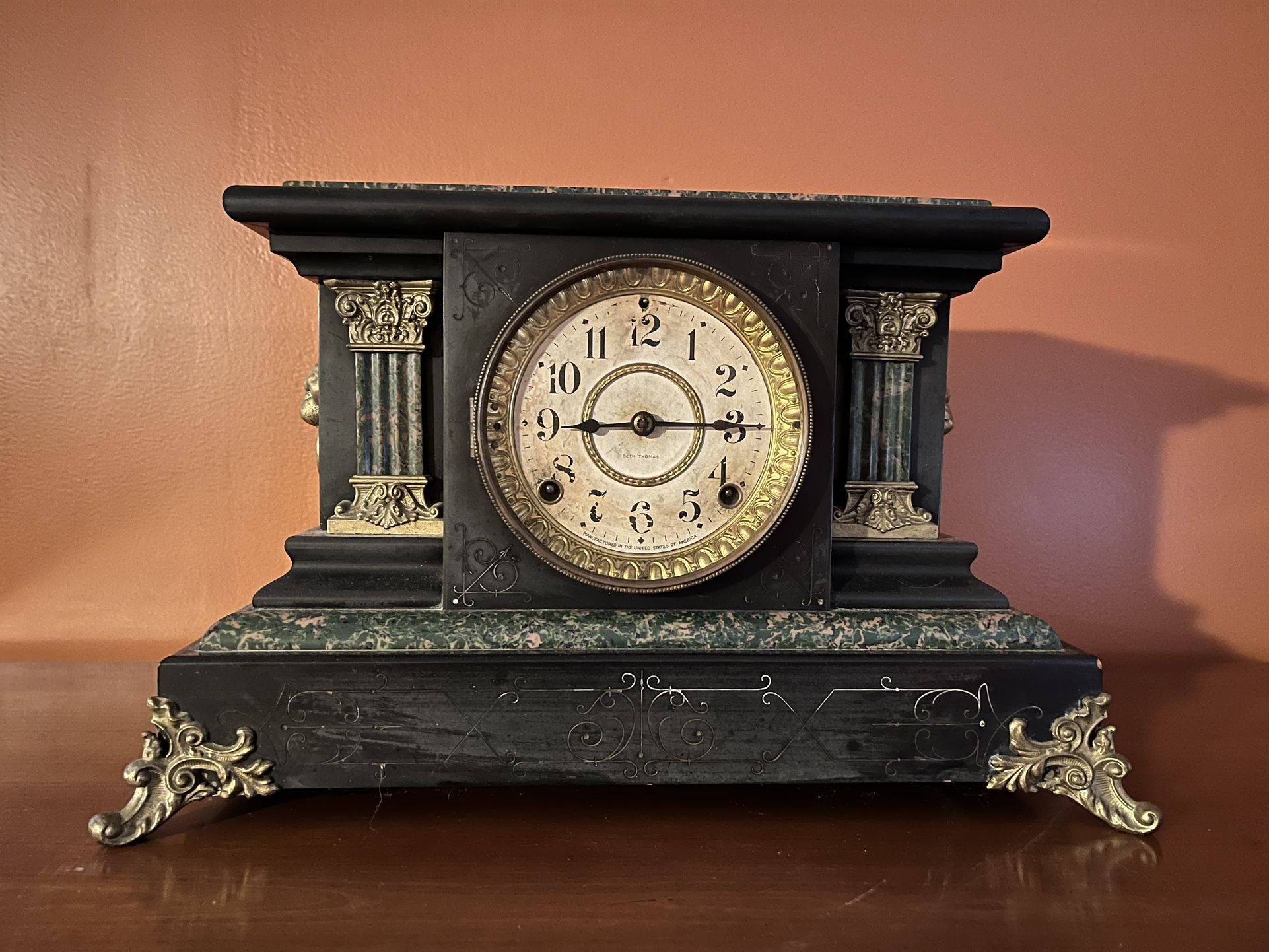 Antique Seth Thomas Mantle Clock