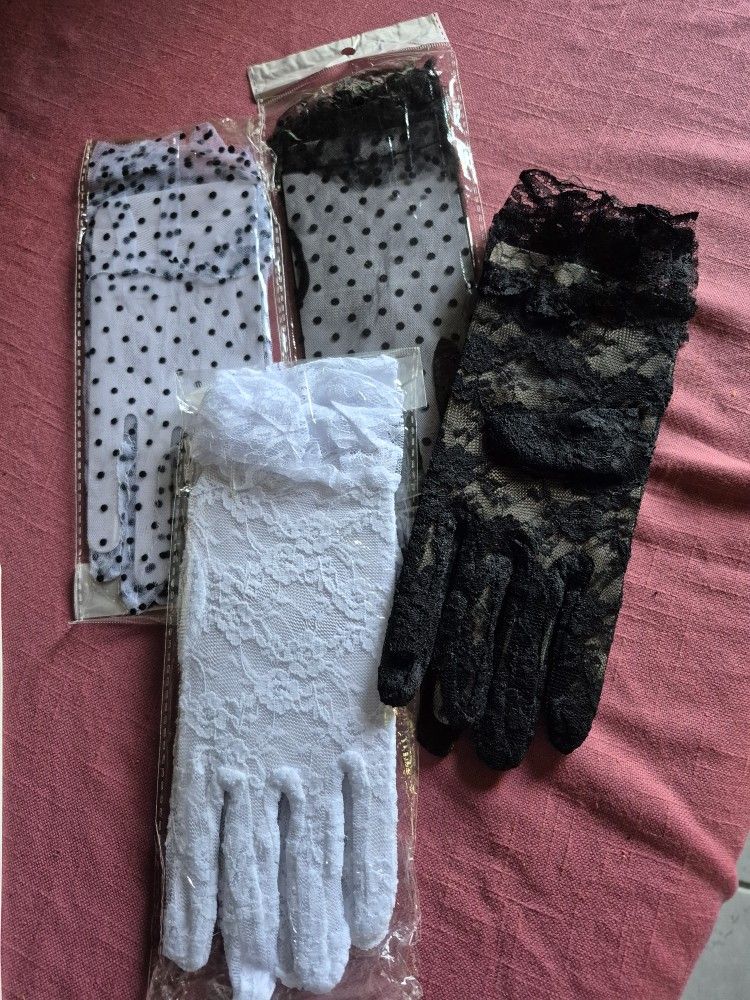 LACE GLOVES VENTAGE