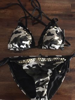 Guess Camo Bathing Suit - brand new with tags