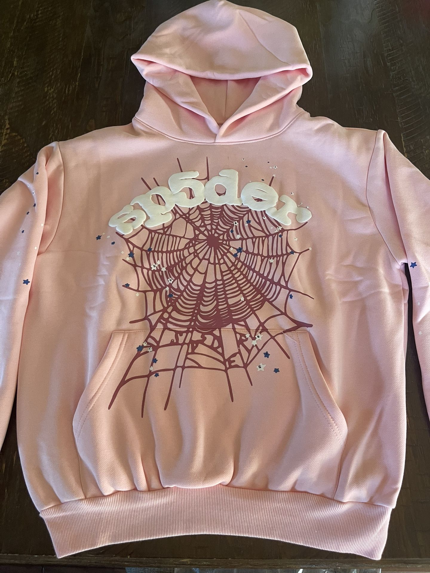 Size Small. Pink Spider Hoodie