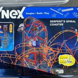Knex Serpents Spiral Roller Coaster 