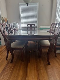 Dining room table and buffet